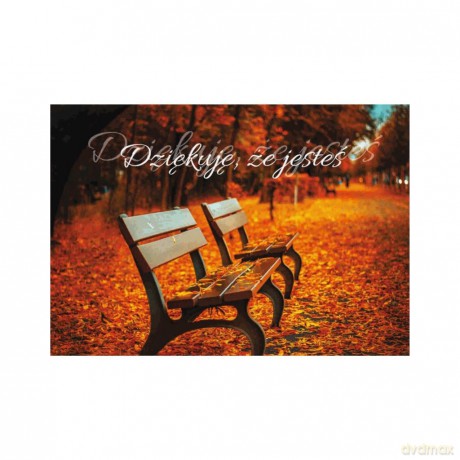 Kartka składana - Dziękuję że jesteś
