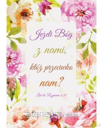 Kartka składana - Jeżeli Bóg z nami
