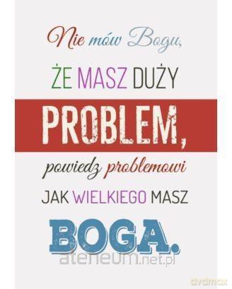 Kartka składana - Nie Mów Bogu że masz