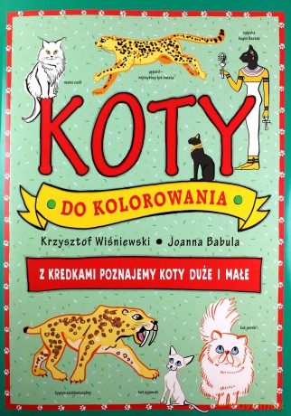 Koty do kolorowania [KSIĄŻKA]
