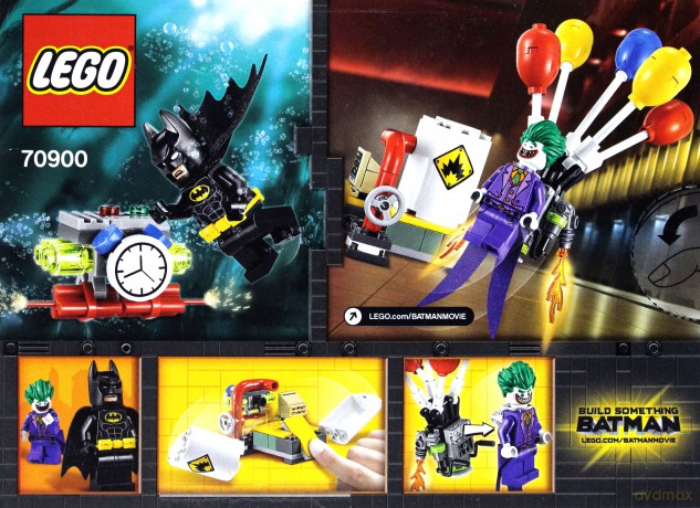 Lego BATMAN Balonowa ucieczka Jokera (70900) [KLOCKI]