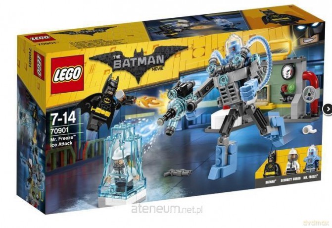 Lego BATMAN Lodowy atak Mr. Freeze'a (70901) [KLOCKI]