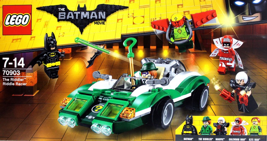 Lego BATMAN Wyścigówka Riddlera (70903) [KLOCKI]