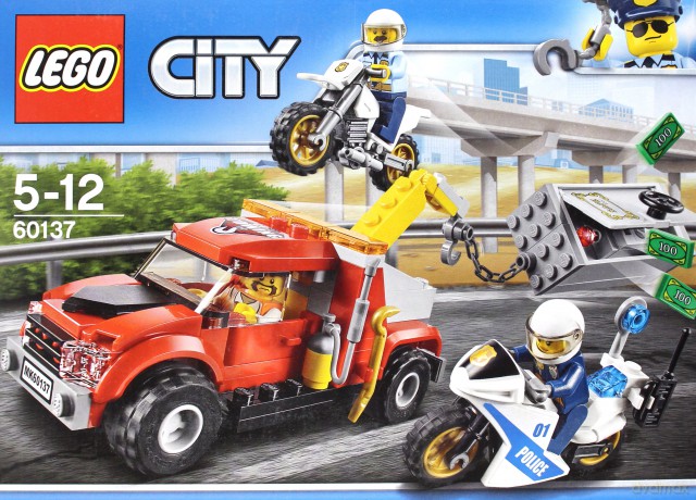 Lego CITY Eskorta policyjna (60137) [KLOCKI]