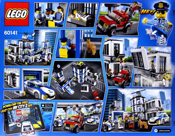 Lego CITY Posterunek policji (60141) [KLOCKI]