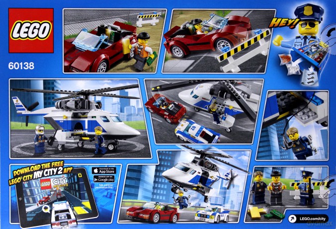 Lego CITY Szybki pościg (60138) [KLOCKI]