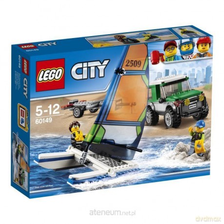 Lego CITY Terenówka 4x4 z katamaranem (60149) [KLOCKI]