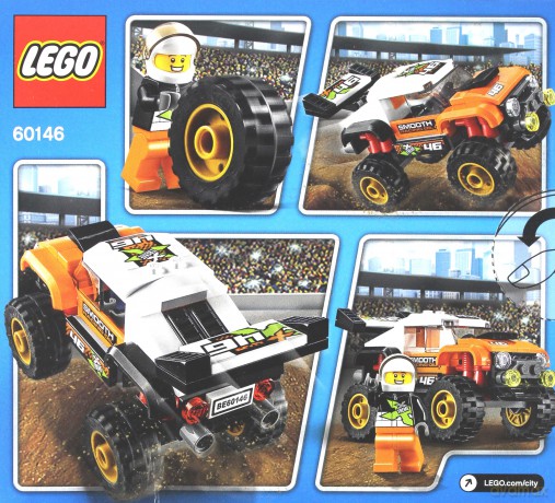 Lego CITY Terenówka kaskaderska (60146) [KLOCKI]