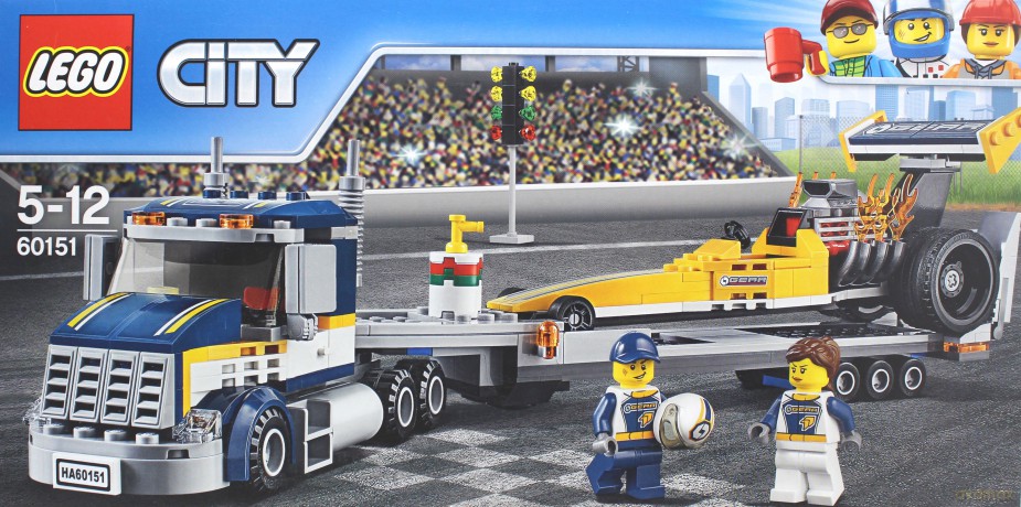 Lego CITY Transporter dragsterów (60151) [KLOCKI]