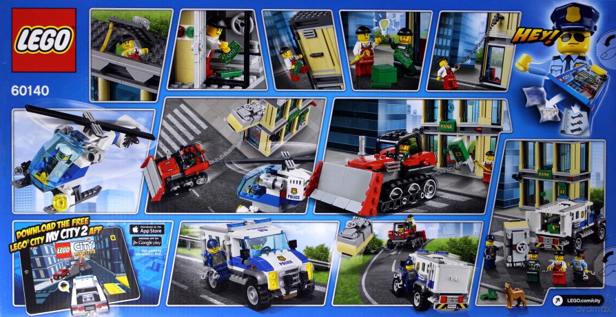 Lego CITY Włamanie buldożerem (60140) [KLOCKI]
