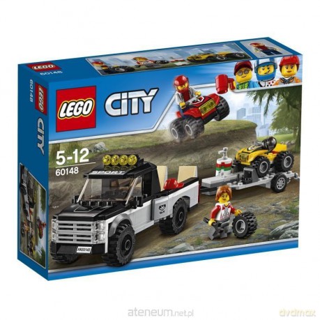 Lego CITY Wyścigowy zespół quadowy (60148) [KLOCKI]