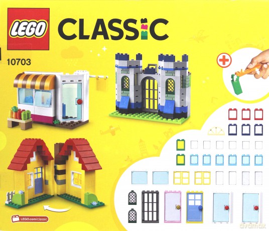 Lego CLASSIC Zestaw kreatywnego konstruktora (10703) [KLOCKI]
