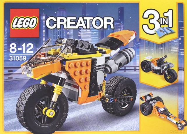Lego CREATOR Motocykl z Bulwaru (31059) [KLOCKI]