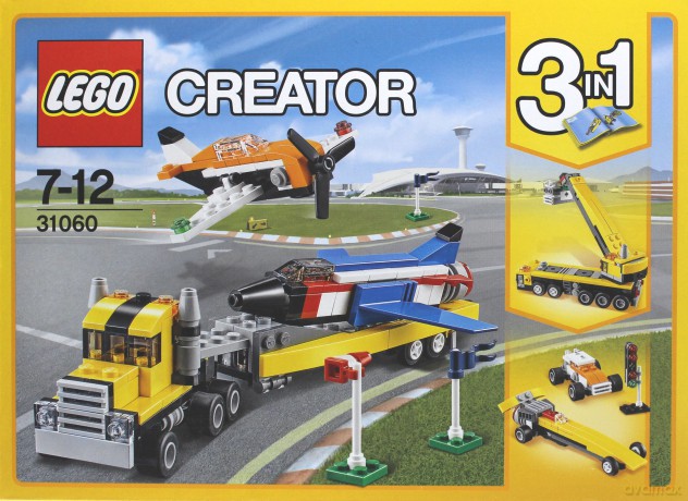 Lego CREATOR Pokazy lotnicze 3w1 (31060) [KLOCKI]