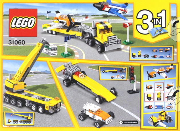Lego CREATOR Pokazy lotnicze 3w1 (31060) [KLOCKI]
