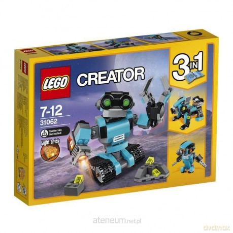 Lego CREATOR Robot-odkrywca 3w1 (31062) [KLOCKI]