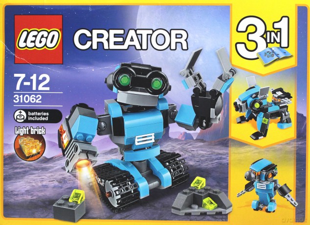 Lego Creator Robot Odkrywca 3w1 31062 Klocki Dvdmaxpl