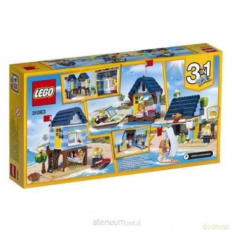 Lego CREATOR Wakacje na plaży 3w1 (31063) [KLOCKI]