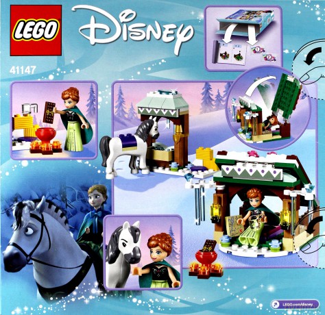 Lego DISNEY PRINCESS Śniegowa przygoda Anny (41147) [KLOCKI]