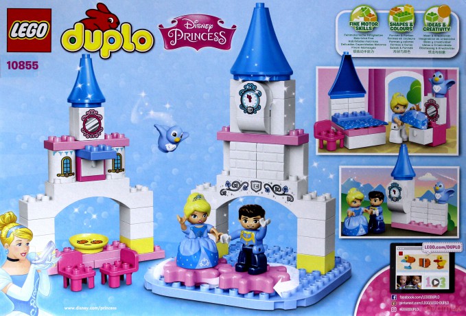 Lego DUPLO Magiczny zamek Kopciuszka (10855) [KLOCKI]