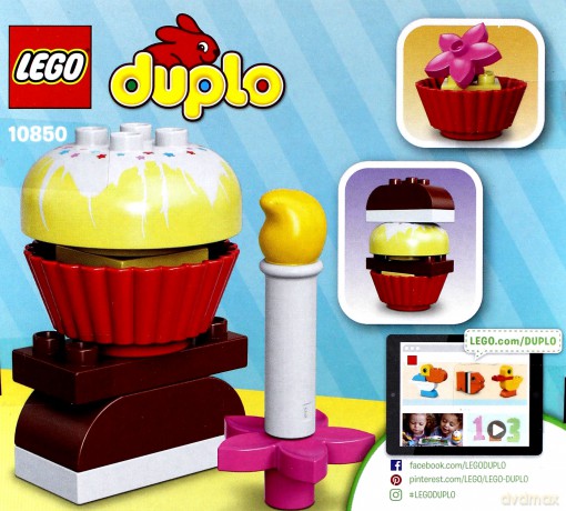 Lego DUPLO Moje pierwsze ciastka (10850) [KLOCKI]