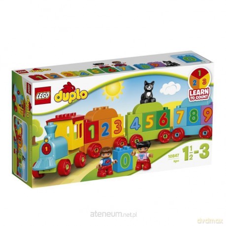 Lego DUPLO Pociąg z cyferkami (10847) [KLOCKI]