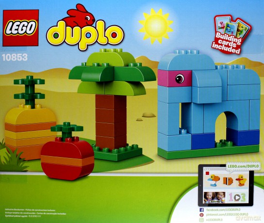 Lego DUPLO Zestaw kreatywnego budowniczego (10853) [KLOCKI]