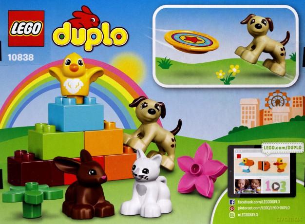 Lego DUPLO Zwierzątka domowe (10838) [KLOCKI]