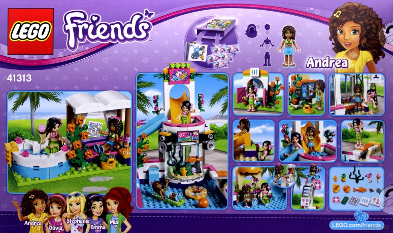 Lego FRIENDS Basen w Heartlake (41313) [KLOCKI]