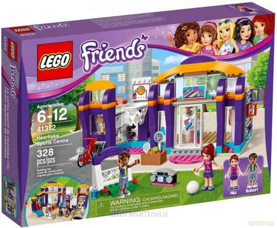 Lego FRIENDS Centrum sportu w Heartlake (41312) [KLOCKI]