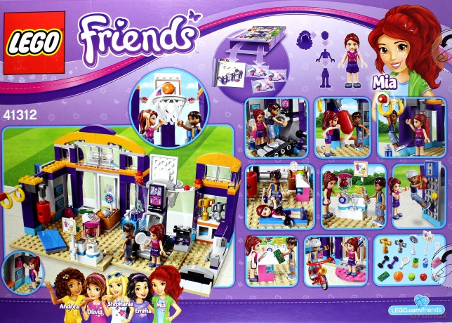 Lego FRIENDS Centrum sportu w Heartlake (41312) [KLOCKI]