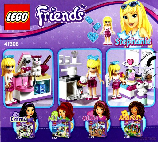Lego FRIENDS Ciastka przyjaźni Stephanie (41308) [KLOCKI]