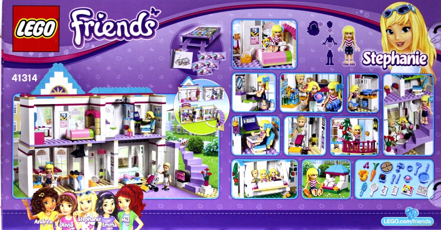 Lego FRIENDS Dom Stephanie (41314) [KLOCKI]
