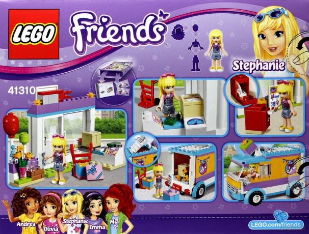 Lego FRIENDS Dostawca upominków w Heartlake (41310) [KLOCKI]