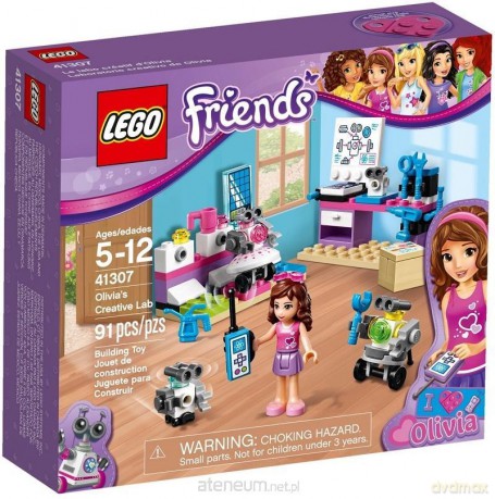 Lego FRIENDS Kreatywne laboratorium Olivii (41307) [KLOCKI]