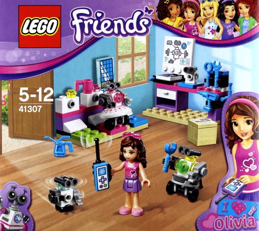 Lego FRIENDS Kreatywne laboratorium Olivii (41307) [KLOCKI]