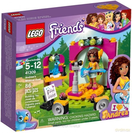 Lego FRIENDS Muzyczny duet Andrei (41309) [KLOCKI]