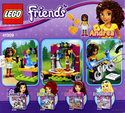 Lego FRIENDS Muzyczny duet Andrei (41309) [KLOCKI]
