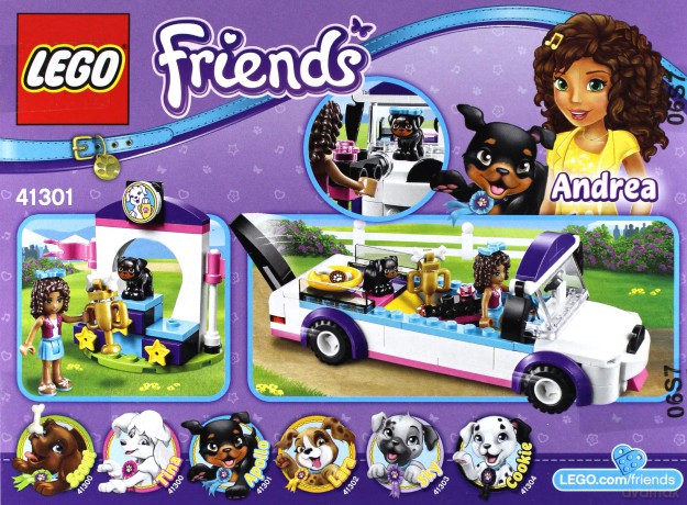 Lego FRIENDS Parada piesków (41301) [KLOCKI]