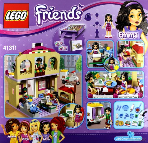 Lego FRIENDS Pizzeria w Heartlake (41311) [KLOCKI]