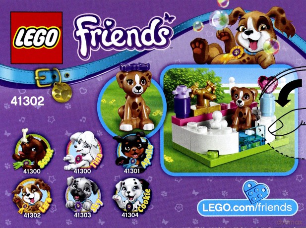 Lego FRIENDS Salon piękności dla piesków (41302) [KLOCKI]