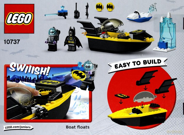 Lego JUNIORS Batman kontra Mr. Freeze (10737) [KLOCKI]