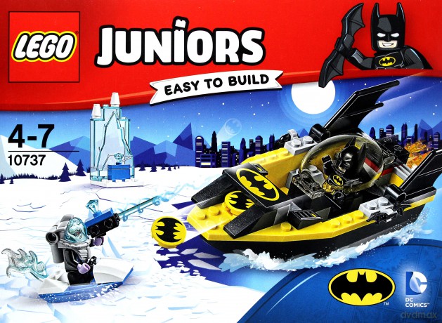 Lego JUNIORS Batman kontra Mr. Freeze (10737) [KLOCKI]