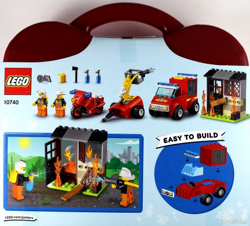 Lego JUNIORS Patrol strażacki (10740) [KLOCKI]
