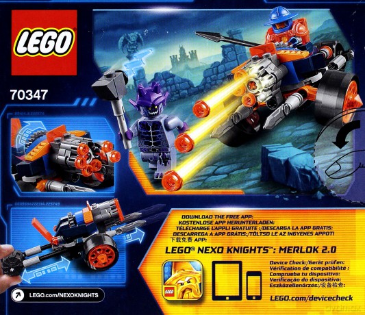Lego NEXO KNIGHTS Artyleria Królewska (70347) [KLOCKI]