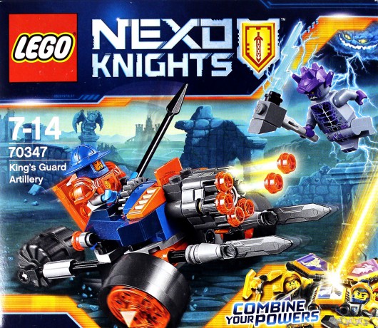 Lego NEXO KNIGHTS Artyleria Królewska (70347) [KLOCKI]