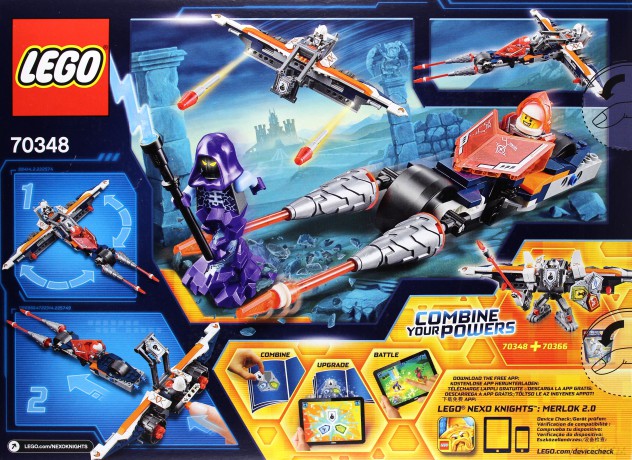 Lego NEXO KNIGHTS Bojowy pojazd Lance'a (70348) [KLOCKI]
