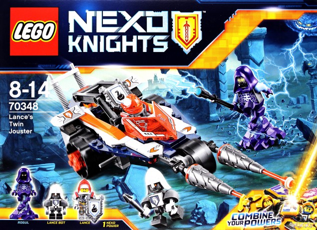 Lego NEXO KNIGHTS Bojowy pojazd Lance'a (70348) [KLOCKI]