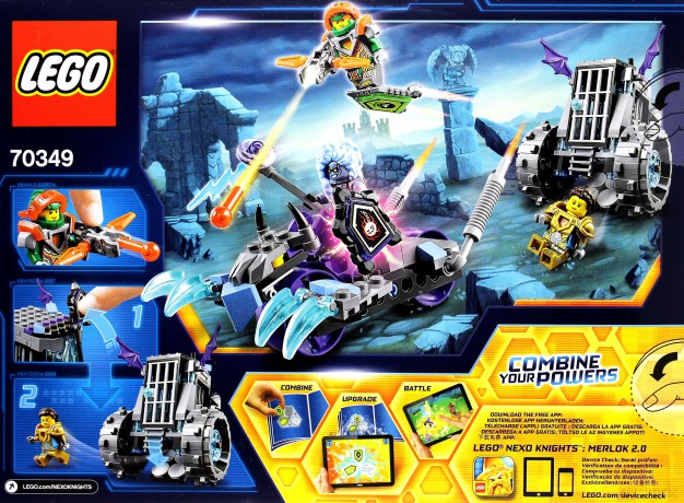 Lego NEXO KNIGHTS Miażdżący pojazd Ruiny (70349) [KLOCKI]