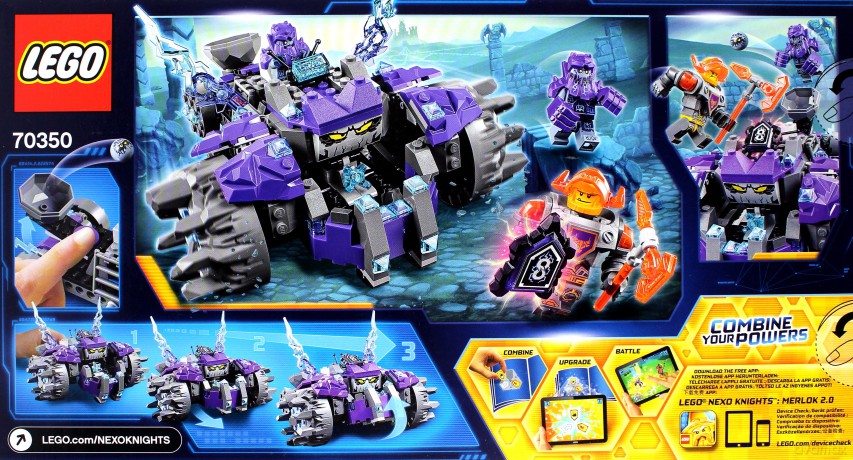 Lego NEXO KNIGHTS Trzej bracia (70350) [KLOCKI]